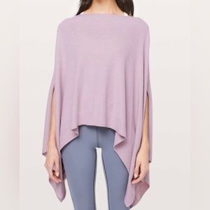 Lululemon sweater poncho